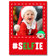 Christmas Selfie Photo Card